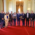 Evento de formalização de investimento em projeto de hidrogênio da Be8 (Foto Divulgação)