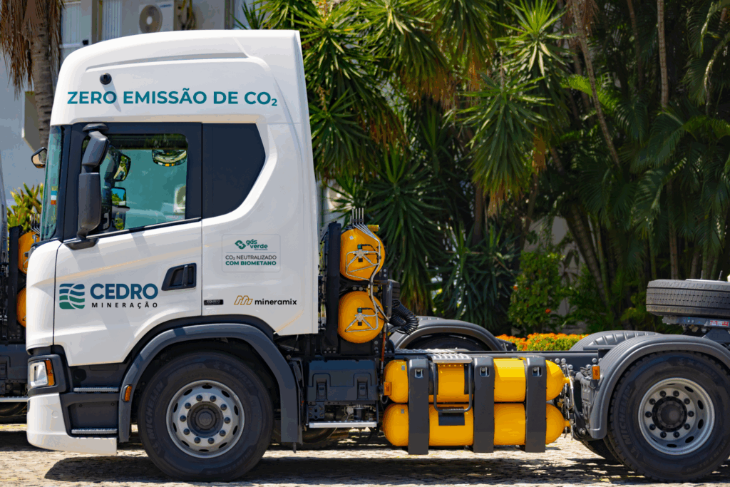 Cedro Mineração e Gás Verde fecham parceria para descarbonização de frota na mineração (Foto: divulgação)
