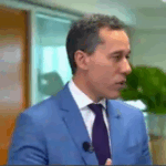 Diretor-geral da ANP, Artur Watt, concede entrevista ao estúdio eixos, após o leilão do 3º Ciclo da OPP, em 22 de outubro de 2025 (Foto Juliana Rezende/agência eixos)