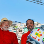 Presidente da República, Luiz Inácio Lula da Silva, durante cerimônia de anúncio do Programa “Gás do Povo”. Campo do Najá, Aglomerado da Serra – Belo Horizonte (MG). Foto: Ricardo Stuckert / PR