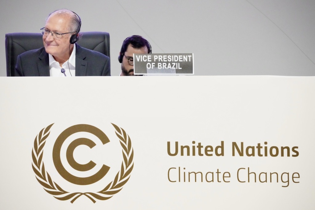 Alckmin: Brasil propõe que COP30 deixe mapa para transição energética como legado