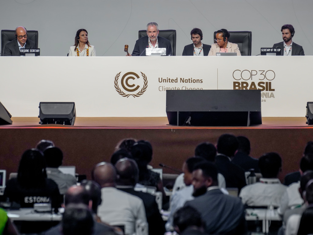 Belém PA - 22.11.2025- COP30 Belém Amazônia (DAY 13) -   Closing plenary meeting of the 30th Conference of the Parties (COP30). Foto: Rafa Neddermeyer/COP30 Brasil Amazônia/PR