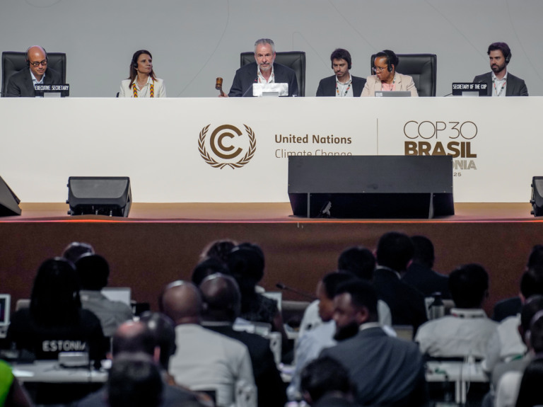 Belém PA - 22.11.2025- COP30 Belém Amazônia (DAY 13) -   Closing plenary meeting of the 30th Conference of the Parties (COP30). Foto: Rafa Neddermeyer/COP30 Brasil Amazônia/PR