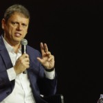 Governador de SP, Tarcísio de Freitas, participa do G4 Valley, em Santana de Parnaíba (SP), em 14 de novembro de 2025 (Foto João Valério/Governo de SP)