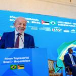 Presidente da República, Luiz Inácio Lula da Silva, durante o encerramento do encontro empresarial Brasil–Moçambique. Polana Serena Hotel – Maputo (Moçambique). Foto: Ricardo Stuckert / PR

