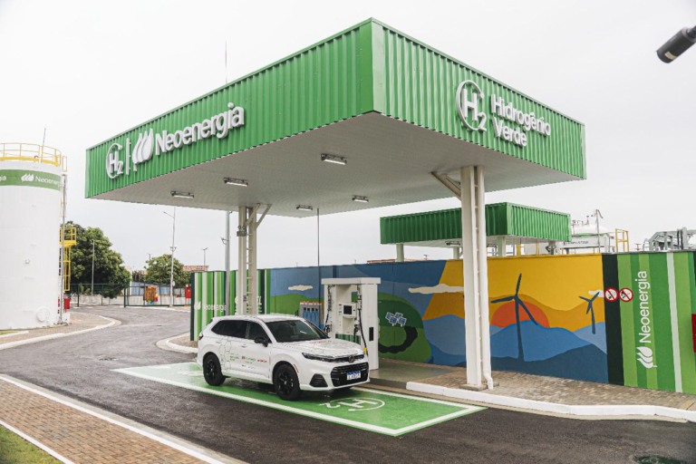 Projeto será desenvolvido no primeiro posto de abastecimento com hidrogênio verde da Neoenergia no país, em Brasília (Foto Divulgação)