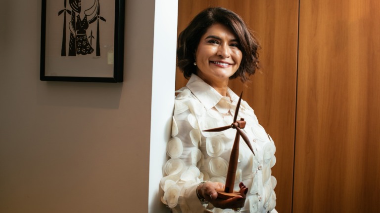 Presidente da Abeeólica, Elbia Gannoum (Foto Divulgação)