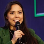 Diretora Técnica da PPSA, Tabita Loureiro, durante o Fórum Técnico da PPSA, no Rio de Janeiro, em 5/12/2024 (Foto Marcelo de Jesus/PPSA)