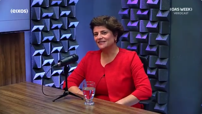 Claudia Brun, VP da Equinor Brasil, em entrevista ao videocast gas week