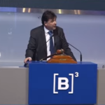 Diretor-presidente da PPSA, Luis Paroli, no leilão de áreas não contratadas no pré-sal