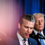 O presidente Donald Trump discursa em uma coletiva de imprensa em Mar-a-Lago, Palm Beach, Fl&oacute;rida, ap&oacute;s a Opera&ccedil;&atilde;o Resolu&ccedil;&atilde;o Absoluta na Venezuela, que levou &agrave; captura do presidente venezuelano Nicol&aacute;s Maduro, no s&aacute;bado, 3 de janeiro de 2026. (Foto oficial da Casa Branca por Molly Riley)