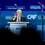 28.01.2026 - Presidente da Rep&uacute;blica, Luiz In&aacute;cio Lula da Silva, durante a sess&atilde;o inaugural do F&oacute;rum Econ&ocirc;mico Internacional da Am&eacute;rica Latina. Centro de Conven&ccedil;&otilde;es do Panam&aacute; (Foto: Ricardo Stuckert/PR)