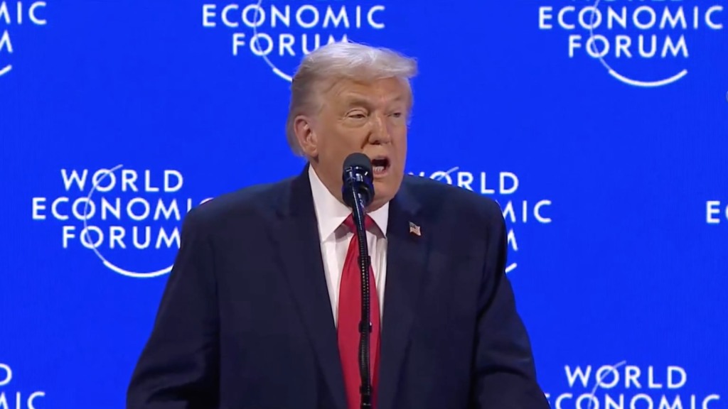 Donald Trump discursa na reunião anual do Fórum Econômico Mundial de 2026, em Davos, na Suíça, em 21 de janeiro (Foto WEF) Donald Trump discursa na reunião anual do Fórum Econômico Mundial de 2026, em Davos, na Suíça, em 21 de janeiro (Foto WEF)