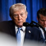 Donald Trump fala em coletiva de imprensa em Mar-a-Lago, em Palm Beach, na Fl&oacute;rida, ap&oacute;s a opera&ccedil;&atilde;o que resultou na captura de Nicol&aacute;s Maduro, em 3 de janeiro de 2026 (Foto Molly Riley/White House)