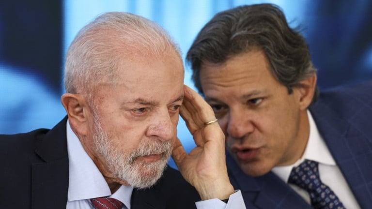 Lula e Haddad participam da cerimônia Nova Indústria Brasil — Missão 4: Indústria e Revolução Digital, em 11 de setembro de 2024 (Foto Marcelo Camargo/Agência Brasil)