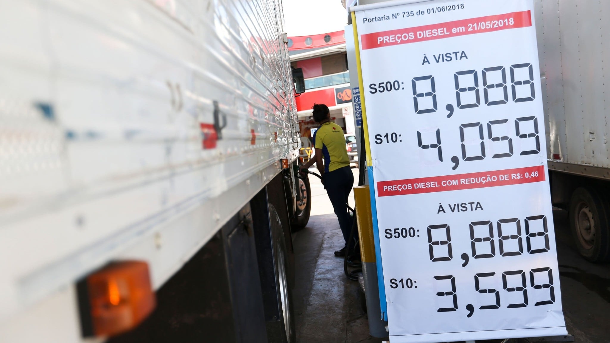 Governo regulamenta subsídio de R$ 1,12 ao diesel