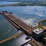 Reservat&oacute;rio da hidrel&eacute;trica de Jupi&aacute;, operada pela CTG, localizada no rio Paran&aacute;, na divisa entre S&atilde;o Paulo e Mato Grosso do Sul (Foto Divulga&ccedil;&atilde;o)