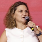 D&eacute;bora Oliver, CEO da Energisa G&aacute;s, fala no painel 'A nova arquitetura de mercado', durante a gas week outlook 2026, em S&atilde;o Paulo, 24 de fevereiro (Foto Edu Viana/agência eixos)