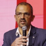 Ovidio Quintana, diretor da TAG, fala no painel 'A nova arquitetura de mercado', durante a gas week outlook 2026, em S&atilde;o Paulo, 24 de fevereiro (Foto Edu Viana/agência eixos)