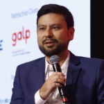 Thiago Arakaki, diretor da Galp no Brasil, fala no painel 'A nova arquitetura de mercado', durante a gas week outlook 2026, em S&atilde;o Paulo, 24 de fevereiro (Foto Edu Viana/agência eixos)