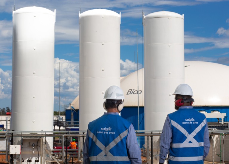 Sulgás injeta biometano da Bioo na rede (Foto: Divulgação)