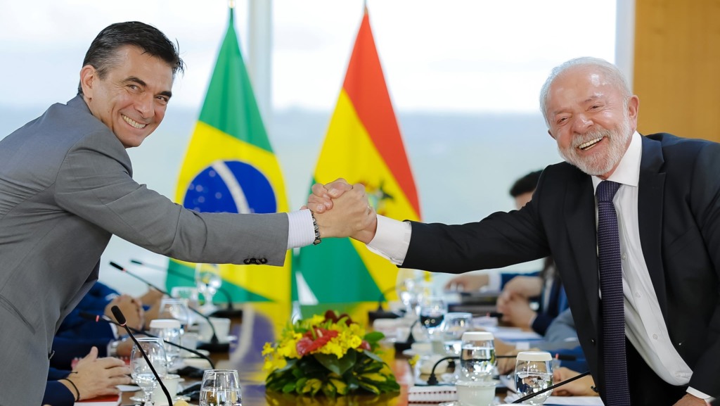 Presidente Lula durante reunião com o presidente da Bolívia, Rodrigo Paz, no Palácio do Planalto (Brasília), em 16 de março de 2026 (Foto Ricardo Stuckert/PR) Presidente Lula durante reunião com o presidente da Bolívia, Rodrigo Paz, no Palácio do Planalto (Brasília), em 16 de março de 2026 (Foto Ricardo Stuckert/PR)