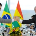 Presidente Lula durante reuni&atilde;o com o presidente da Bol&iacute;via, Rodrigo Paz, no Pal&aacute;cio do Planalto (Bras&iacute;lia), em 16 de mar&ccedil;o de 2026 (Foto Ricardo Stuckert/PR)
