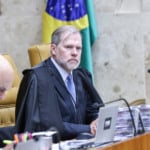 Ministro Dias Toffoli durante sess&atilde;o plen&aacute;ria do STF, nesta quinta 19/3. Foto: Antonio Augusto/STF