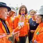 20.06.2023 - Presidente da Rep&uacute;blica, Luiz In&aacute;cio Lula da Silva, durante visita &agrave;s instala&ccedil;&otilde;es da Regap, no Distrito Industrial Paulo Camilo Sul. Betim - MG. Foto: Ricardo Stuckert/PR