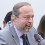 Alexandre Silveira fala sobre assuntos de Minas e Energia, durante reuni&atilde;o da CME na C&acirc;mara, em 11 de mar&ccedil;o de 2026 (Foto Kayo Magalh&atilde;es/C&acirc;mara dos Deputados)