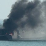 Corveta IRIS Shahid Sayyad Shirazi, da Marinha da Guarda Revolucion&aacute;ria Isl&acirc;mica do Ir&atilde;, foi alvo de um ataque em Hormozgan, em 4 de mar&ccedil;o de 2026 (Foto RS-Fotos P&uacute;blicas) 1