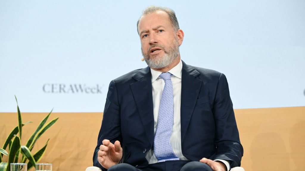 Dan Ammann, presidente da divisão de Upstream da ExxonMobil, durante a CERAweek 2026, evento da S&P Global em Houston, em 25 de março (Foto Grant Miller Photography) Dan Ammann, presidente da divisão de Upstream da ExxonMobil, durante a CERAweek 2026, evento da S&P Global em Houston, em 25 de março (Foto Grant Miller Photography)