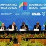 Geraldo Alckmin durante a abertura do Fórum Empresarial Brasil–África do Sul, em Brasília (DF), 9 de março de 2026 (Foto Cadu Gomes/VPR)