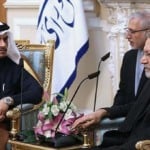 Ali Larijani (&agrave; direita), chefe do Conselho Supremo de Seguran&ccedil;a Nacional do Ir&atilde;, acusa os EUA de terrorismo de Estado ap&oacute;s assassinato de figuras oficiais do Ir&atilde; e do Iraque (Foto RS/Fotos P&uacute;blicas)