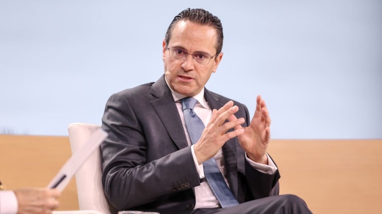 Wael Sawan, o CEO da Shell, durante a CERAWeek 2026, evento da S&P Global em Houston, em 24 de março (Foto Grant Miller Photography)