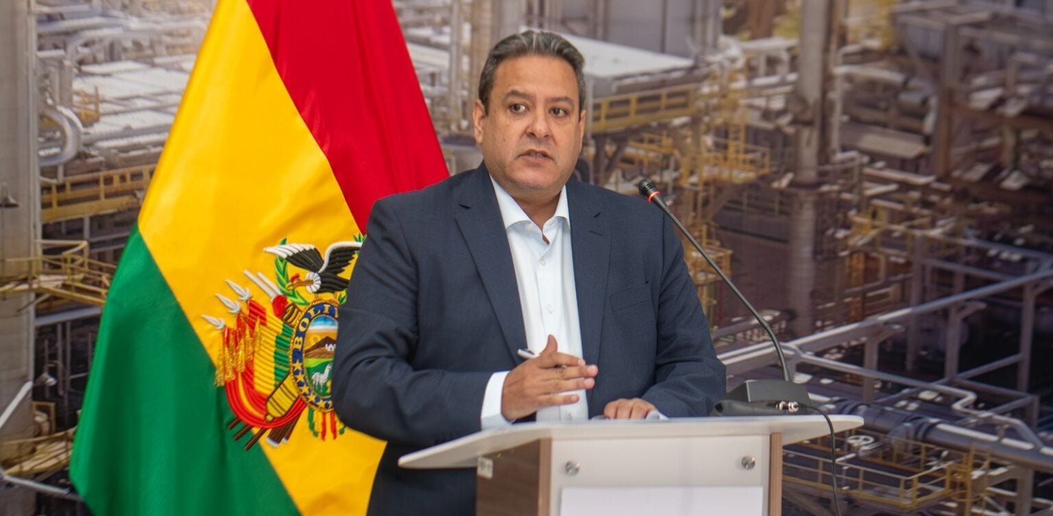Bolívia projeta redução de 30% nas exportações de gás natural em 2026