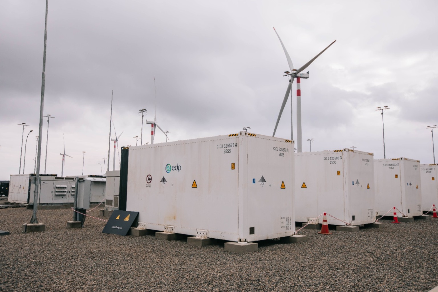 EDP inaugura complexo de baterias no Chile para otimizar energia eólica