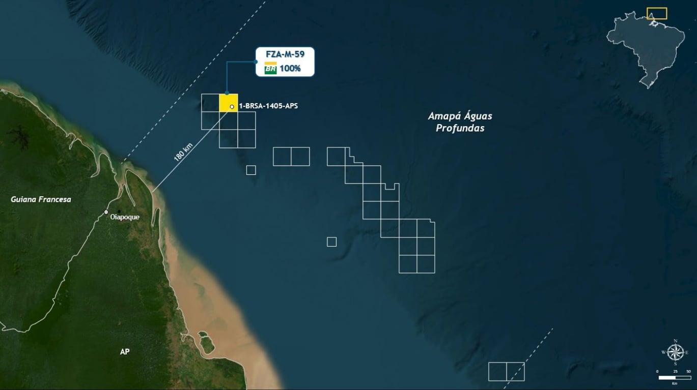 Petrobras aguarda nova análise do Ibama para três novos poços na Foz do Amazonas